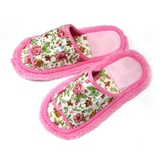 ETN 超細纖維清潔拖鞋 粉紅色, 2個