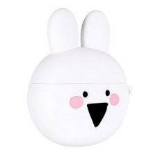 反應過激的兔子 AirPods Pro2/Pro 矽膠保護殼, 單一商品, 混合颜色