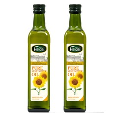 Heidel 葵花籽油, 500ml, 2入