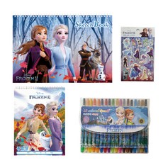迪士尼冰雪奇緣Wonderful優質文具組, 混色, 1組