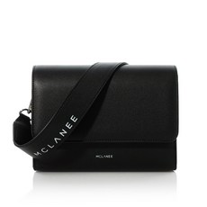 MCLANEE 女款單肩斜背包, 黑色
