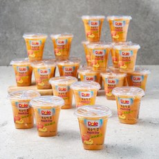 Dole 후룻컵 복숭아컵, 198g, 1개입, 24개