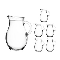 Pasabahce 小酒館水壺 80101 6p, 0.5L, 透明