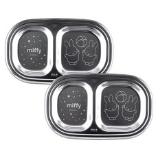 HK 不鏽鋼零食餐盤 2入, 單色, 單品