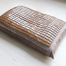 메르시데코 탄화마작 베개, 혼합색상, 1개