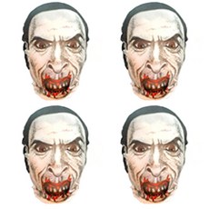 吸血鬼面具 4入, 混色