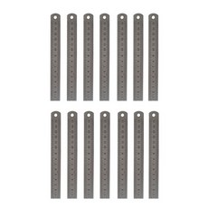 BlueMato 鐵尺 15cm, 混色, 14個