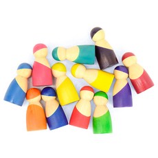 彩虹娃娃教具, 彩虹色