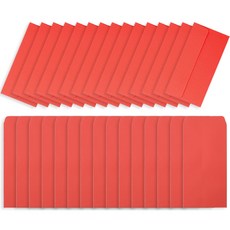 2Youngdesign 彩色信封水平 15p+垂直 15p, 紅色的, 1套