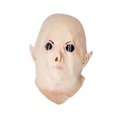 STUPID 異形外星人乳膠面具, 混合顏色, 1個