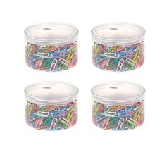 彩色迴紋針/28mm 500入 2盒, 500件, 4個