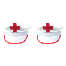 護士帽, 混合顏色, 2個