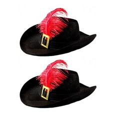 三劍客帽, 黑色, 2個