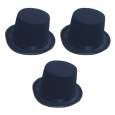 歐洲緞面紳士帽, 單一顏色, 3個