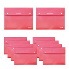 morning glory 4200 8格文件夾, 粉紅色, 10個