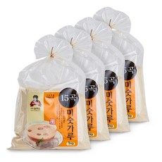 배대감 15곡미숫가루, 1kg, 4개