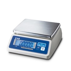 CAS 防水簡易體重秤 SWII-CW 2g 單位 Max. 6kg, 混色