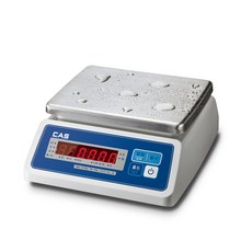 CAS 防水簡易體重秤 SWII-EW 2g 單位 Max. 6kg, 混色