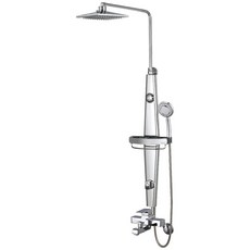 다인이엔지 크롬 다용도 토수구 해바라기 샤워기 DB4190CR, 1세트, 실버