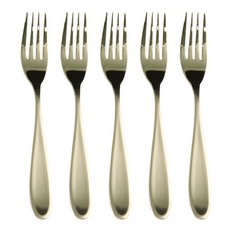 Inspoon Soul Gold 餐具主餐叉, 單一顏色, 5個