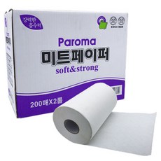 Paroma 鮮肉紙 廚房紙巾, 200張, 2個