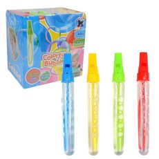 JH口哨泡泡 500 4種*12入組, 混色