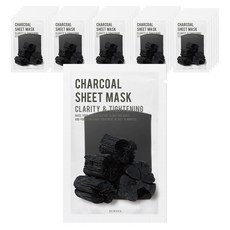 eunyul 木炭面膜, 1片, 30片