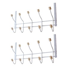 Sunwoo Land 木球門鉤 10, 白色的, 2個