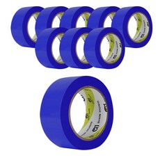 新興膠帶 大包裝 彩色膠帶 藍色 80m, 9個