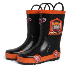 TOBOT 機器戰士 男童橡膠雨靴