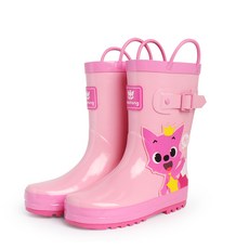 pinkfong 碰碰狐 女童用橡膠雨靴