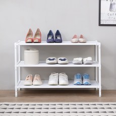 Pobi 800 3層鞋櫃 YJ-P76 白色, 1個