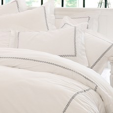 호레카클래식스 면 60수 T300mm 고급호텔용 스위트룸 이불커버, 화이트