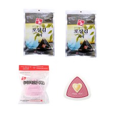 RLove house 明家紫菜製作三角紫菜包飯 4p 套組, 粉色的, 1套