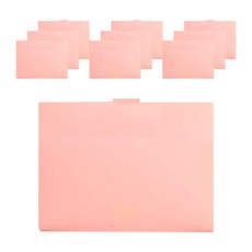 morning glory 3500 Clever 5格簡易文件夾, 粉紅色, 10個