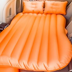 콩 KWORKS 푹신한 옥스포트 자동차 에어베드 B, 오렌지, 1세트
