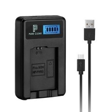 PURE CLEAR USB LCD液晶單槽相機電池充電器 Olympus BLN-1適用, JND-PURECLEAR-ONE