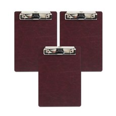 Donggiong Office全皮革文件夾板 A5, 混色, 3個