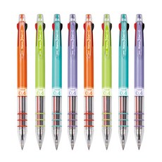 JAVAPEN Nano 3 Gel C 0.4mm 4色組, 橘色, 萊姆, 薄荷, 薰衣草, 2套