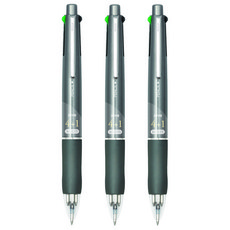 JAVAPEN Jet 4+1 多功能筆 0.7mm, 銀色, 3個