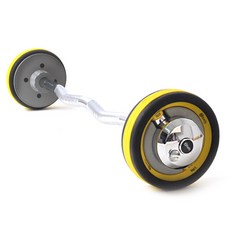 누벨 이지 컬 바벨 세트, 15kg, 혼합색상, 1개