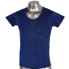 內衣故事 韓國製男性嫘縈短袖汗衫