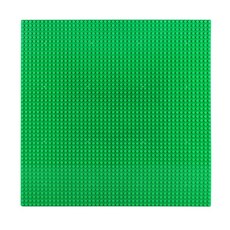 yogoyo 方形積木底板 48*48格 38.4 x 38.4cm, 綠色