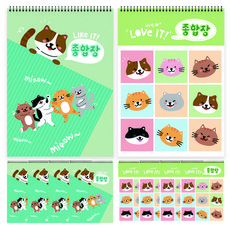 YOUNGART LOVE IT繪圖本2種*5入, 混色, 1套