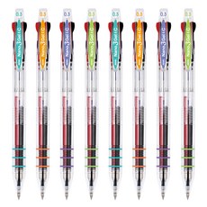 JAVAPEN Nano 3 Gel C 圓珠筆 0.3mm 4 套, 橙子、青檸、薄荷、薰衣草, 2套