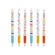 매직하우스 블루밍 킹콩볼펜 3종 세트, 오렌지, 옐로우, 스카이, 2세트