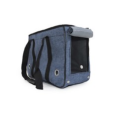 해적펫 반려동물 모던 토트백, 블루, 1개