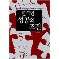 한국인 성공의 조건, 위즈덤하우스
