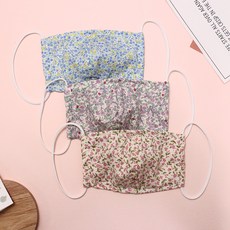 碎花圖案孩童口罩 3款