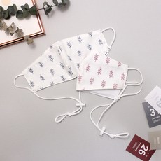 兒童涼感麥穗掛繩口罩 2入